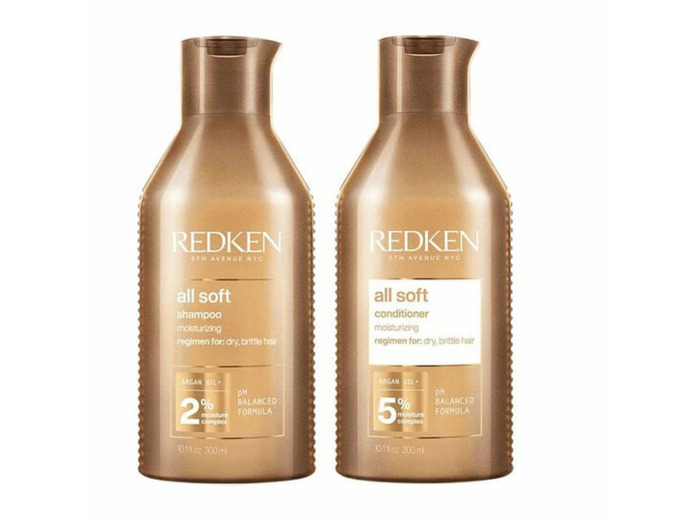 Duo hydratant cheveux secs et rêches All Soft