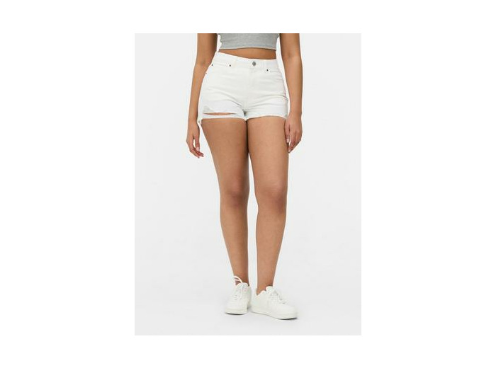Short en jean déchiré