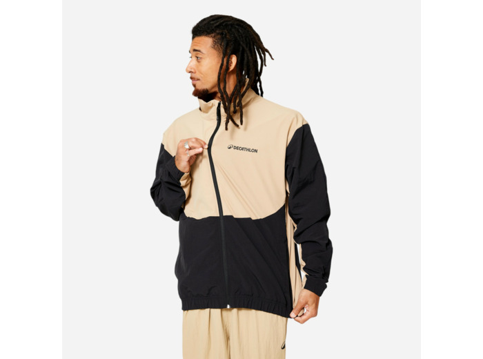 Veste de survêtement break dance - sable