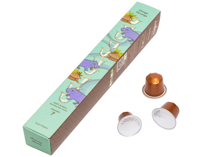 Café «Congo» étui Caps x10