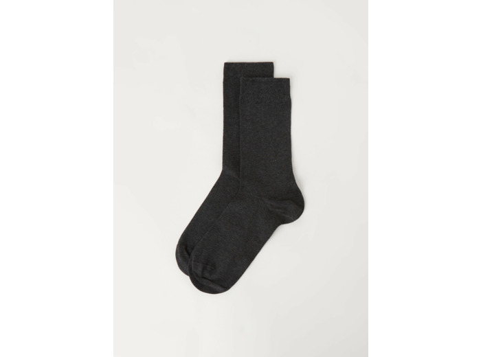 Chaussettes courtes en satin de coton