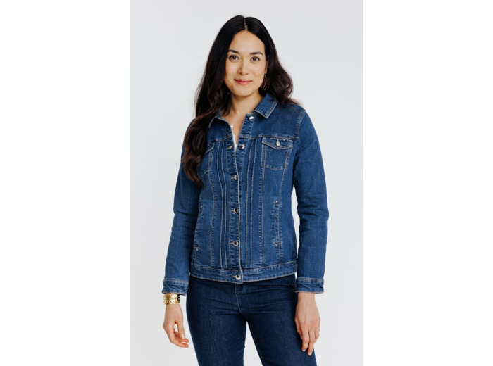 Veste stone en denim