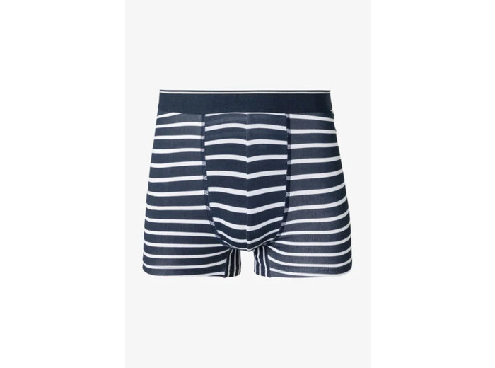 Boxer en coton - Bleu foncé