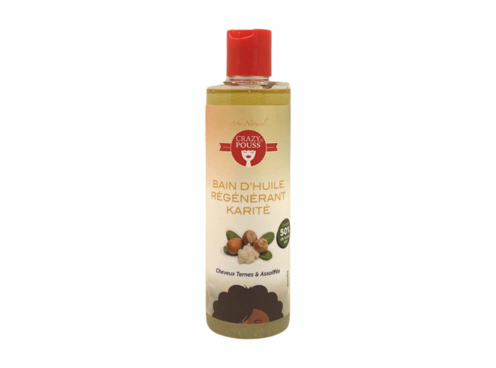 Bain d'huile régénérant KARITÉ 250ml - Crazy Pouss