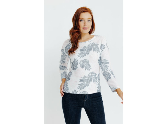 T-Shirt Col Rond Manches Longues