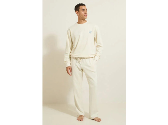 Ensemble de pyjama chaud - Beige