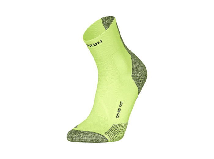 Chaussettes de running KIPRUN run900 fines mid jaunes