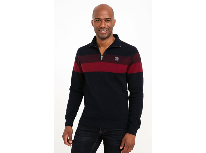 Polo Col Montant Manches Longues Raysin