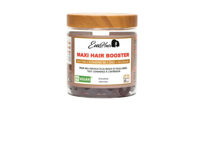 Maxi Hair Booster pour Cheveux Crépus, frisés et bouclés