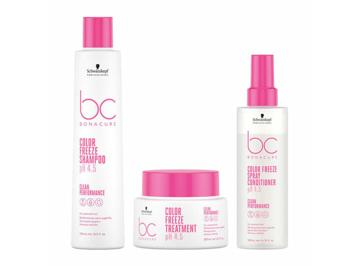 Rituel pour cheveux colorés BC Color Freeze
