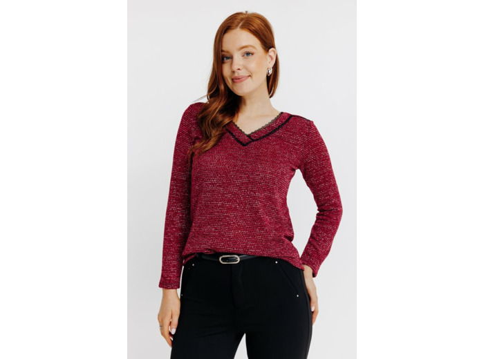 Pull Détails Dentelle