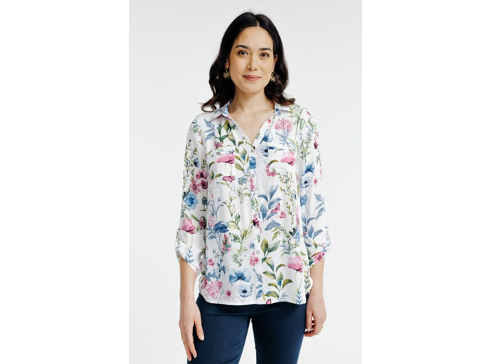 Chemise imprimé fleuri