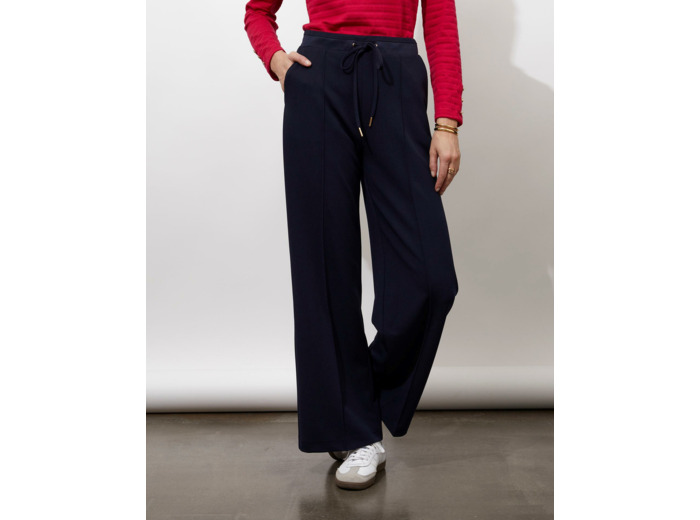 Pantalon long uni MARINE Femme