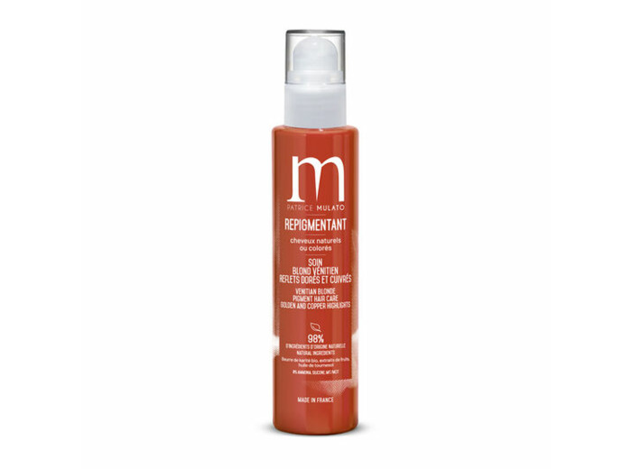 Soin repigmentant cheveux naturels ou colorés blond vénitien