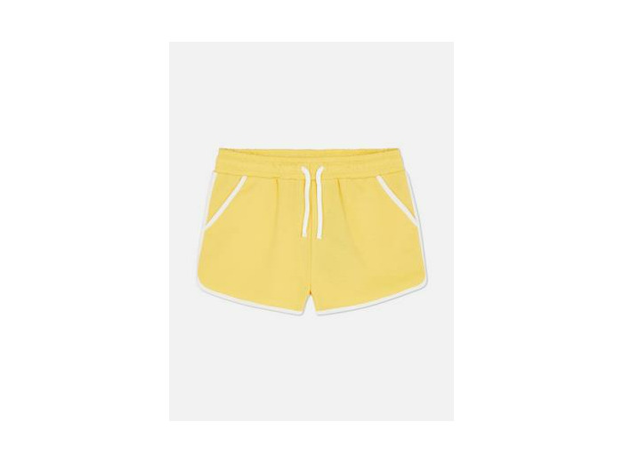 Short de running avec cordon de serrage