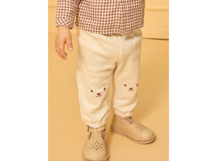 Pantalon confort visage animaux