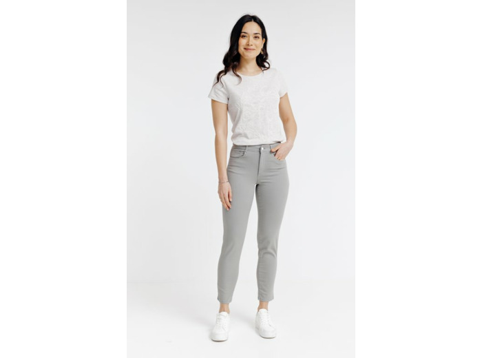 Pantalon stretch avec détail strass