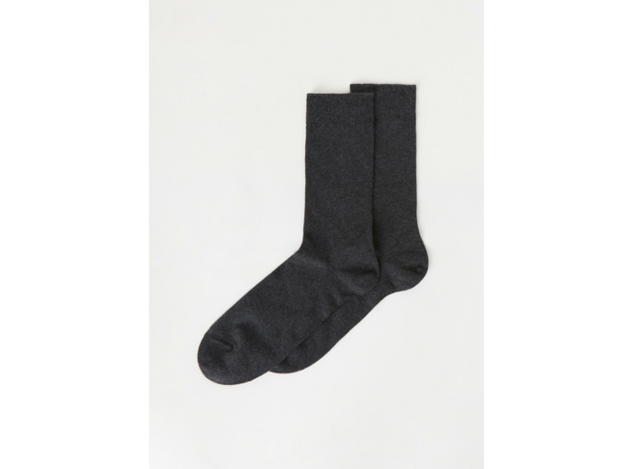 Chaussettes courtes en coton thermique pour homme