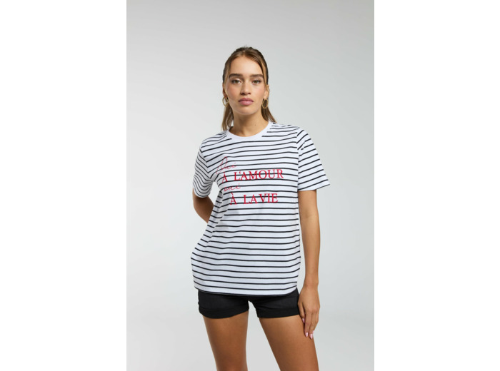 T-Shirt avec broderie