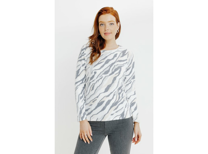 T-Shirt Imprime Manches Longues