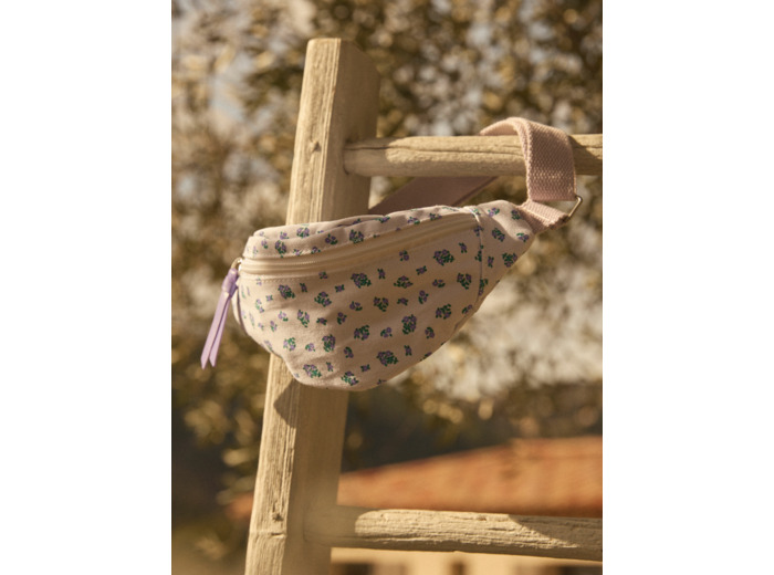 Sac banane imprimé fleurs