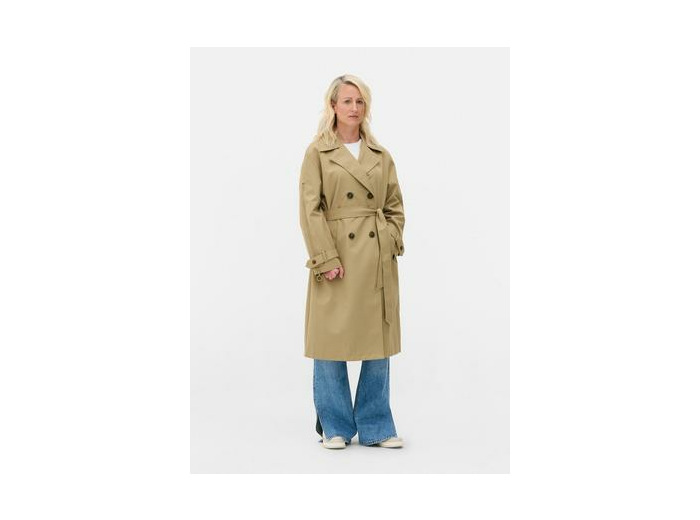 Trench adaptatif à double boutonnage