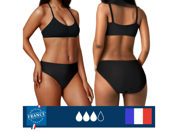 Bas de maillot de bain menstruel - Flux Plus