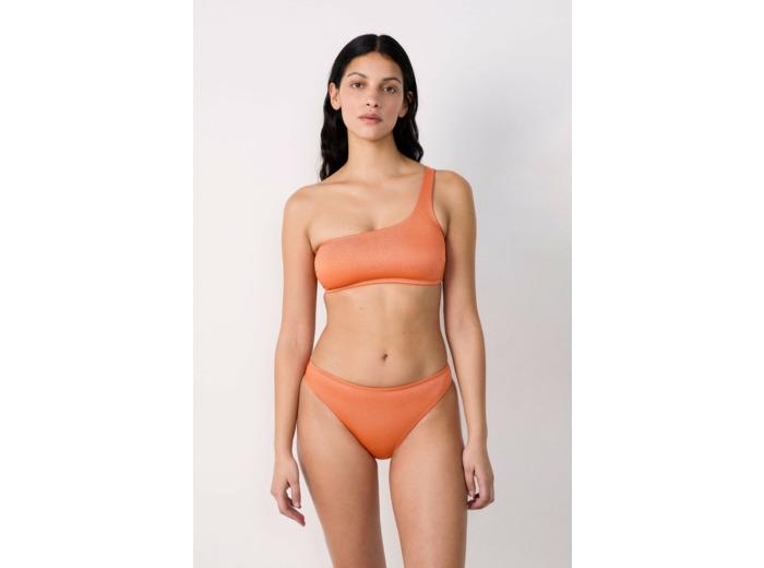 Brassière asymétrique haut de maillot de bain