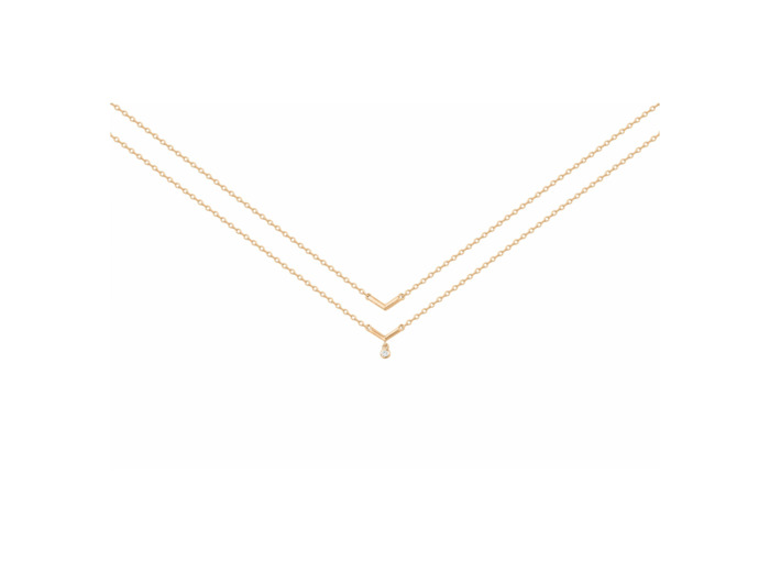 Collier Femme Etats d'âme Doré