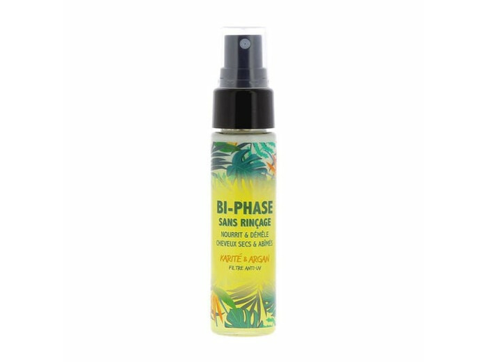 Démêlant bi-phase à l'argan et au karité 30ml