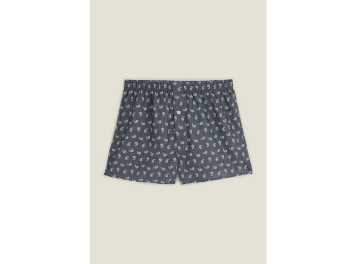 Caleçon fantaisie en coton - Gris clair