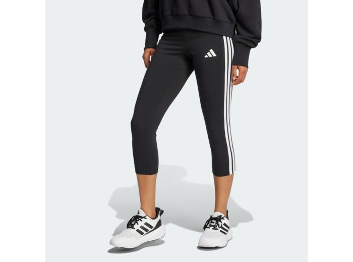 Legging de fitness en coton pour femme, noir