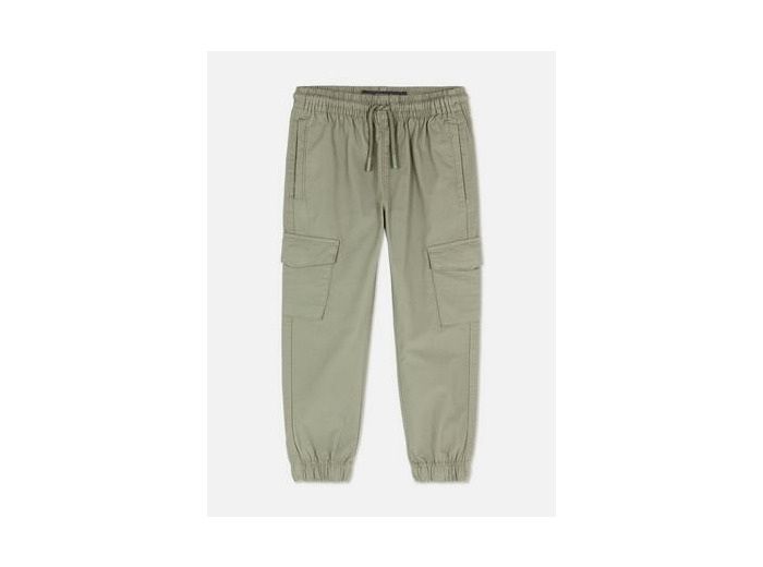 Pantalon cargo à cordon de serrage