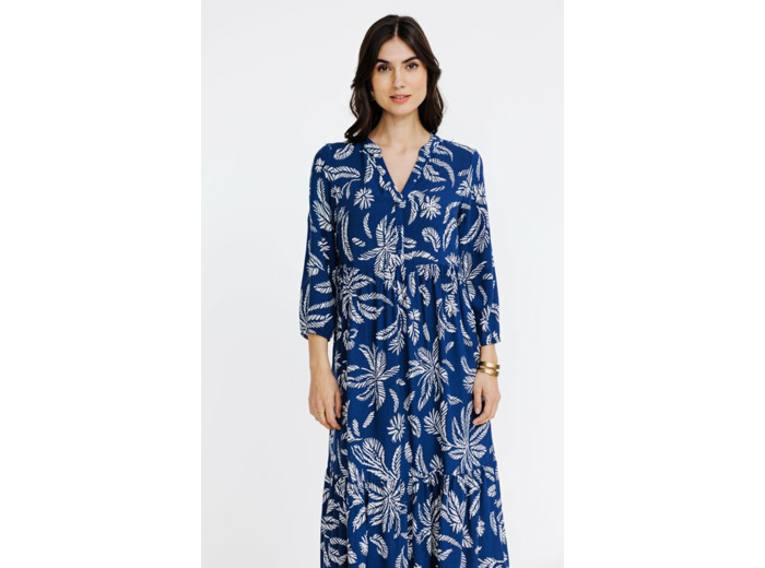 Robe longue bohème à base