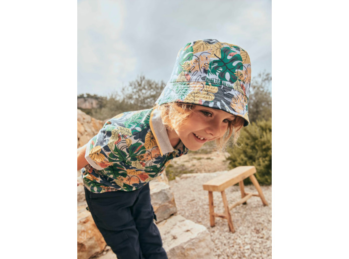 Bob réversible bleu marine