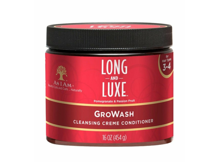 AS I AM Long and Luxe GroWash Conditioner (Crème conditionneur lavante)