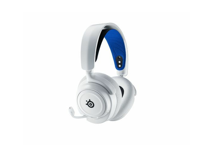 Casque Sans Fil Steelseries Arctis Nova 7p - Blanc Pour Playstation