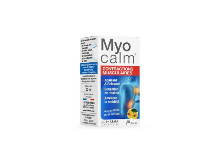 Myocalm Gel Contractions Musculaires Roll-on/50ml
