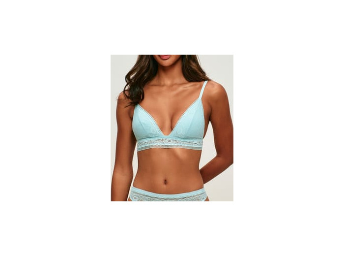 Soutien-gorge triangle en dentelle