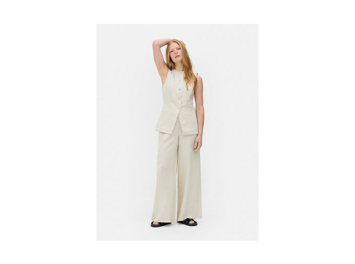 Gilet de costume en lin The Edit