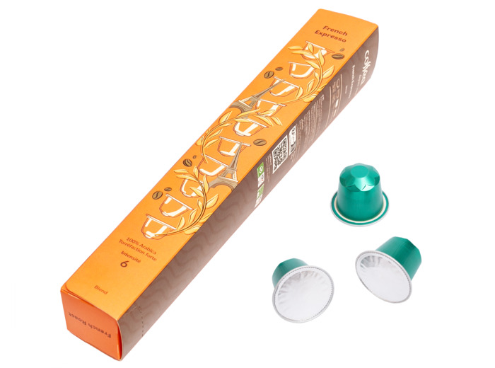 Café blend «French Expresso» étui Caps x10