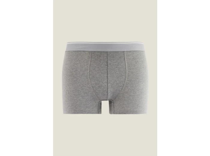 Boxer en coton - Gris moyen