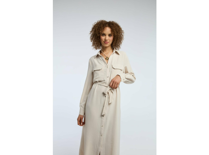 Robe midi chemise