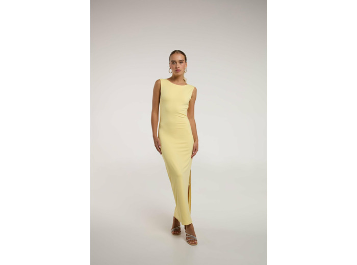 Robe longue ajustée