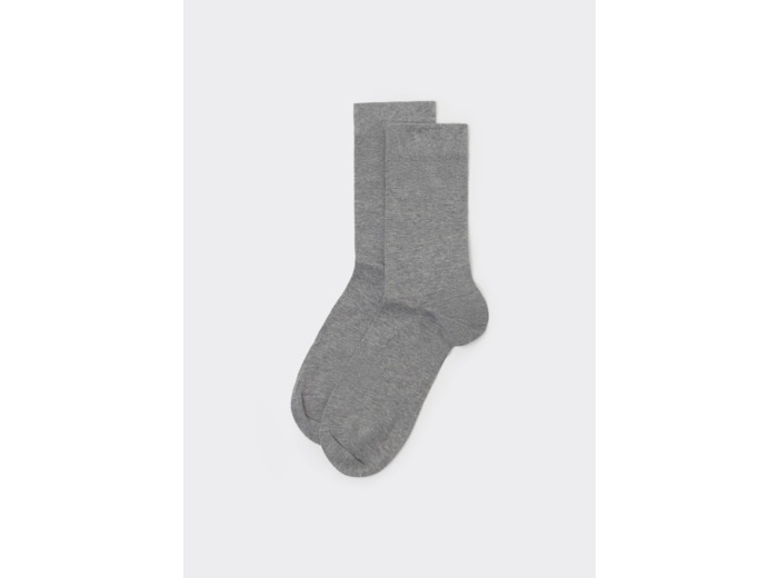 Chaussettes courtes en satin de coton