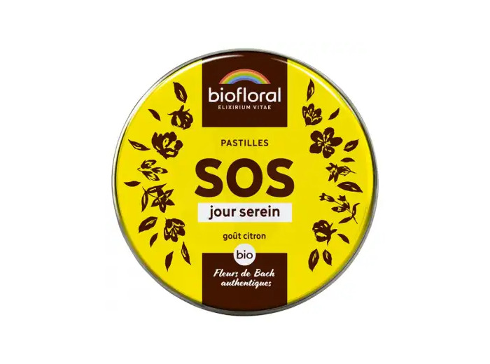Biofloral Sos Secours Pastilles Bio Boîte De 50 G