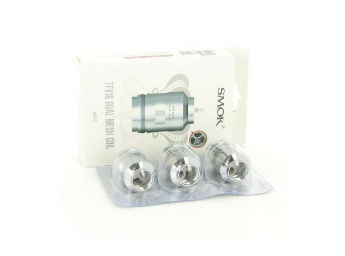Pack de 3 resistances Dual Mesh 0,12ohm TFV16 Smok