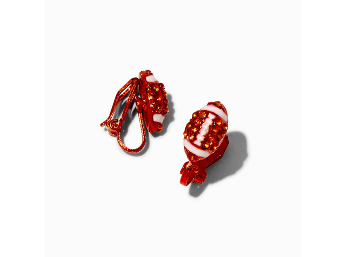 Clous d'oreilles à clip football
