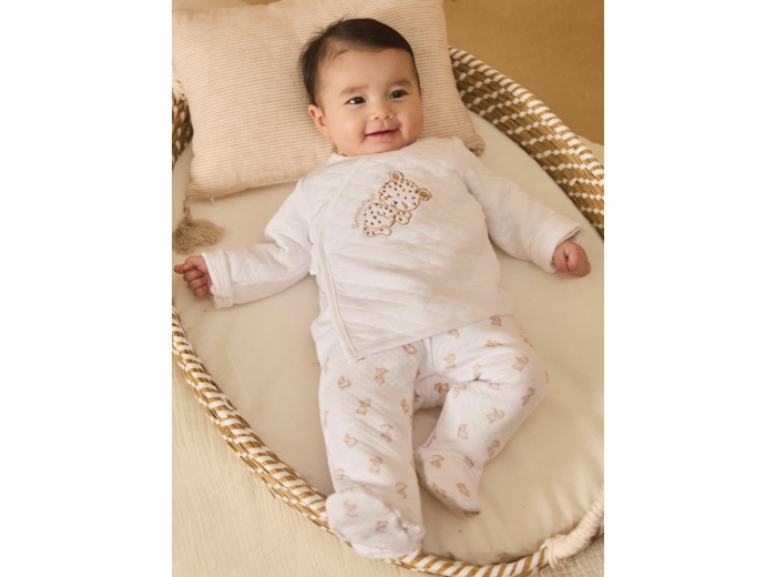 Pyjama deux pièces en tubique