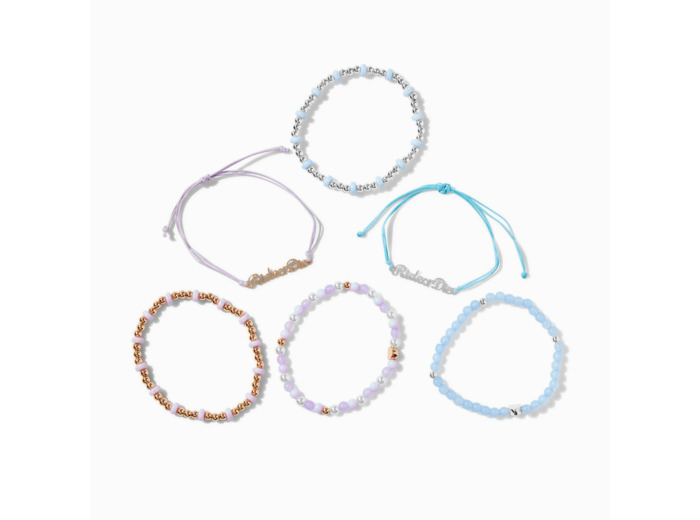 Bracelets réglables « Ride or Die » best friends - Lot de 6